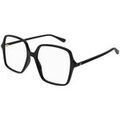 Lunettes de soleil Gucci GG1003O Cadres Optiques, Noir/Transparent, 53 mm Grenoble