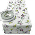 Serviettes de table Nappes, Sets de table Ambiente Chemin de table en coton olives 40 x 150 cm Grenoble