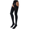Collants & bas Trasparenze Collant Aperti 100 Denari Cortina Noir