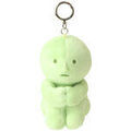 Cadeaux sur Grenoble : Porte cl&eacute; Babywatch Porte-cl&eacute; peluche Smiski Hugging Knees Vert