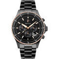 Montre Pierre Lannier Montre Homme CRONOS Noir Acier Noir Grenoble