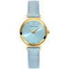 Montre Pierre Lannier Montre Femme LIGNE PURE Bleu Cuir Bleu