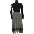 Robe Claudie Pierlot Robe en coton kaki