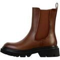 Bottes femme sur Grenoble : Bottines Super Mode Bottines &agrave; Zip Marron