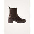 Bottes femme sur Grenoble : Bottines Vanessa Wu Bottines Chelsea &agrave; talon crant&eacute; H&eacute;rine