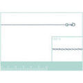 Collier Brillaxis Chaine maille for&ccedil;at en argent rhodi&eacute; 45 cm Blanc