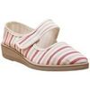 Ballerines Pediconfort Babies d'int&eacute;rieur &agrave; scratch Rouge