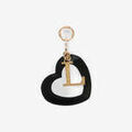 Cadeaux sur Grenoble : Porte cl&eacute; Lollipops Porte-cl&eacute;s lettre miroir "L" et c?ur noir Rody Noir
