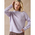 Pull Daxon by - Pull col montant maille fantaisie