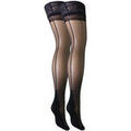 Collants & bas Trasparenze Autoreggente 20 Denari Pennac Noir
