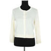 Gilet Lk Bennett Cardigan en coton &eacute;cru Beige