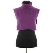 Pull Soeur Col en laine violet