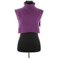 Pull sur Grenoble : Pull Soeur Col en laine violet