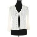 Gilets sur Grenoble : Gilet Gerard Darel Cardigan blanc