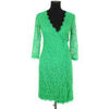 Robe courte Diane Von Furstenberg Robe verte