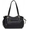 Sac a main Hexagona Sac port&eacute; &eacute;paule Toscane Ref 57680 noir 38*14*22 Noir
