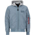 Veste Alpha Industries MA-1 TT Hood Light - greyblue