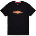 Tee-shirts sur Grenoble : T-shirt Alpha Industries Lightning T-Shirt - black/orange
