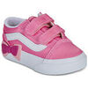 Baskets basses enfant Vans Old Skool V Bow Pink Fizz