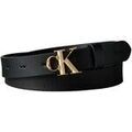 Ceintures sur Grenoble : Ceinture Calvin Klein Jeans Facet Ck Buckle Pebble Strap 25M