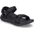 Sandales / Nu-pieds homme sur Grenoble : Sandales Rieker black casual open sandals