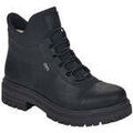 Bottines Rieker black casual closed ladies mid height boots Grenoble