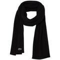 Echarpe Lacoste Echarpe en laine unisexe Ref 58303 031 Noir