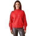 Pull Daxon by - Pull manches fantaisie col montant
