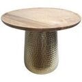 Tables basses Signes Grimalt Table D'Appoint Marron Diam 60 cm. . Maison & D&eacute;co > Tables basses.