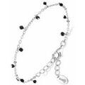 Bracelets sur Grenoble : Bracelets Orusbijoux Bracelet Argent Petites Goutte Perles Spinelle Noire Argent&eacute;