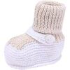 Chaussons b&eacute;b&eacute; Little Bear - Blanc