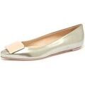 Chaussures d&eacute;contract&eacute;es femme sur Grenoble : Ballerines Tod's - Argent&eacute;