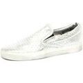Chaussures d&eacute;contract&eacute;es femme sur Grenoble : Slip ons P448 - Argent&eacute;