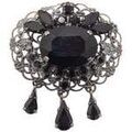 Broches Persona By Marina Rinaldi - Noir Grenoble