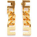 Boucles oreilles Elisabetta Franchi - Dor&eacute; Grenoble