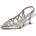 Chaussures &agrave; talons femme sur Grenoble : Chaussures escarpins Ash - Argent&eacute;