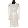 Robe courte Sandro Robe en coton beige