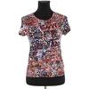 T-shirt Maje T-shirt en coton multicolore