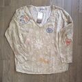 Pull Adore Tr&egrave;s beau pull neuf col V de marque Ador&eacute; Beige