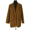 Vestes sur Grenoble : Veste Vanessa Bruno Blazer en coton marron