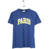 T-shirt Sandro T-shirt en coton bleu
