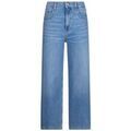 Jeans sur Grenoble : Jeans flare / larges Liu Jo Jean &eacute;vas&eacute; court Bleu