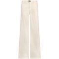 Pantalon Liu Jo Pantalon &eacute;vas&eacute; avec ceinture Beige