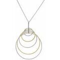 Collier Orusbijoux Collier Argent Rhodi&eacute; Dor&eacute; Diamant&eacute; Stella Argent&eacute; Grenoble