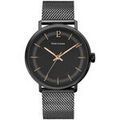 Hommes sur Grenoble : Montre Pierre Lannier Montre Homme GAIUS Noir Acier milanais Noir