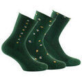 Chaussettes sur Grenoble : Chaussettes Kindy Pack de 3 paires de mi-chaussettes motif floral
