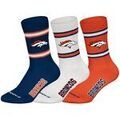Chaussettes Nfl unisexe Chaussettes Paquet de 3 3Pack Crew Socks