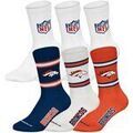 Chaussettes sur Grenoble : Chaussettes Nfl unisexe Chaussettes Paquet de 6 6Pack Crew Socks