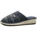 Chaussons Inblu Femme Mule, Velour, compens&eacute; - GY24 Gris