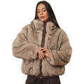 Manteaux sur Grenoble : Manteau La Modeuse Manteaux pour femme - Marron -
